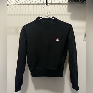 Champion Reverse Weave Mock Neck Crew Sweatshirt XS